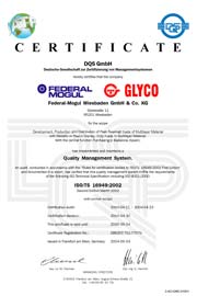 Glyco certificate
