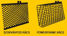 powerframe rács