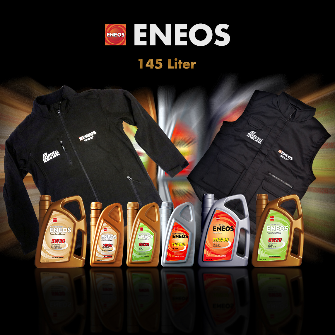 ENEOS Advertising - SZAKAL METAL AUTOPARTS