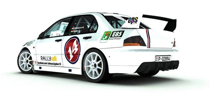 Mitsubishi EVO IX R4 -Talmácsi 14