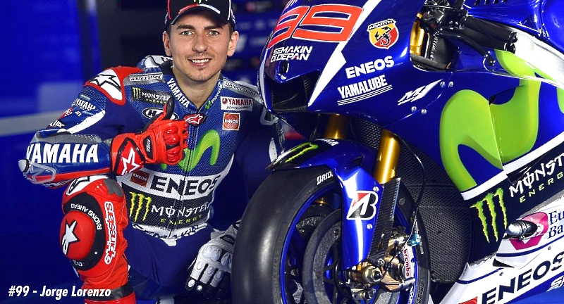 ENEOS Motor Oil - Jorge Lorenzo - Yamaha MOTO GP Team