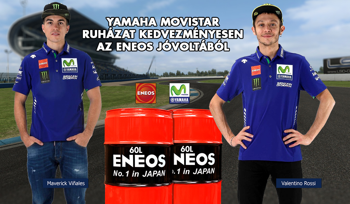 Yamaha MOTOGP ruházat ENEOS 60l hordó vásárlásakor