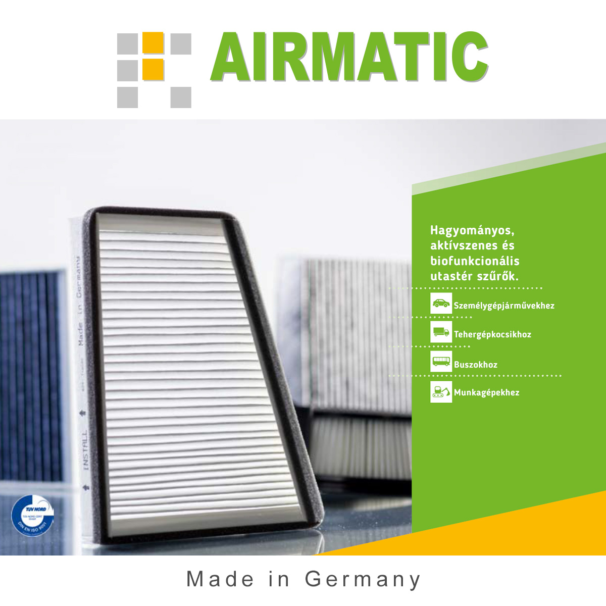 Airmatic szűrők