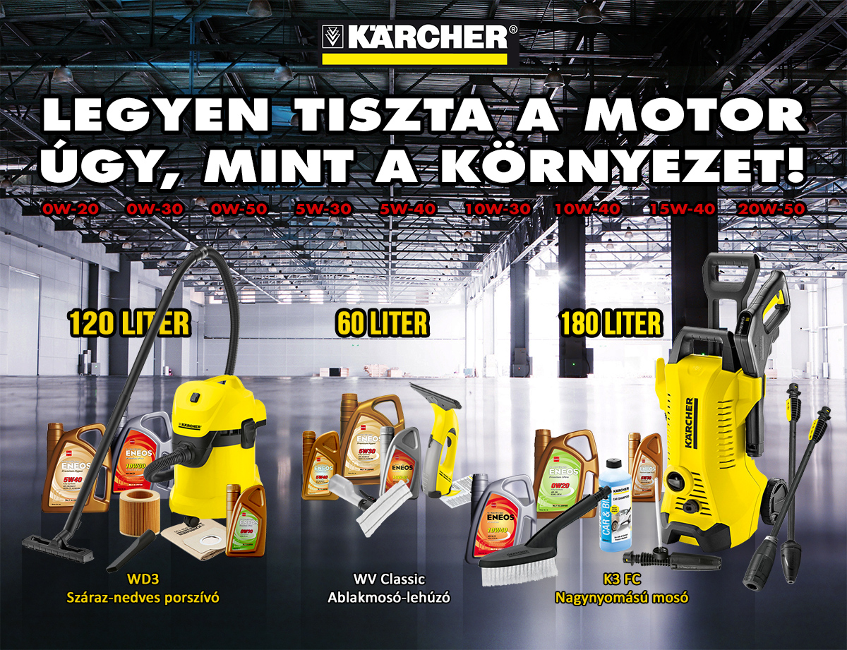 KARCHER ENEOS AKCIÓ