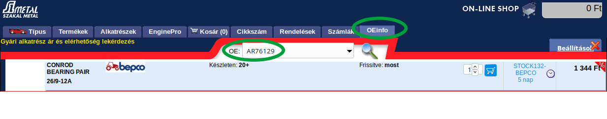 Bepco a SZM kínálatában Bepco a SZM kínálatában