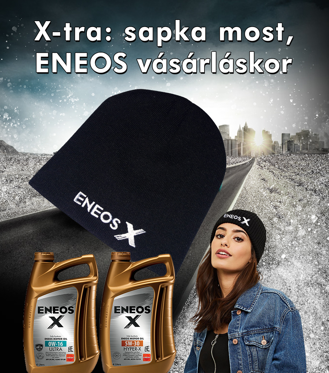 ENEOS X sapka akció