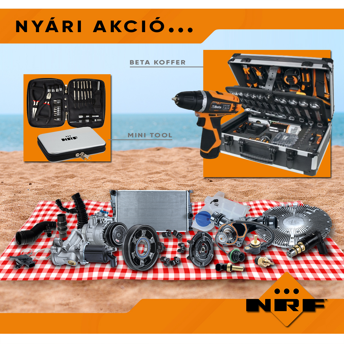 NRF autóalkatrész akció