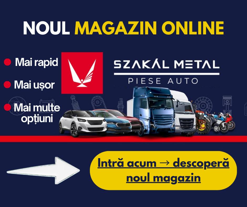 Accesează acum noul magazin online SZAKAL METAL
