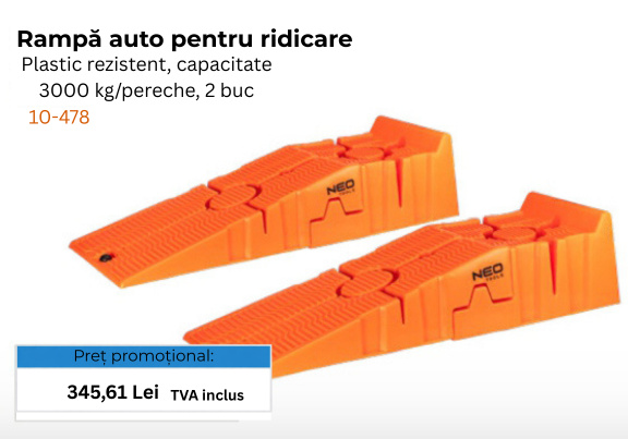 NEOTOOLS Set rampă 10-478