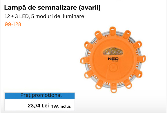 NEOTOOLS Lampă cu led 99-128