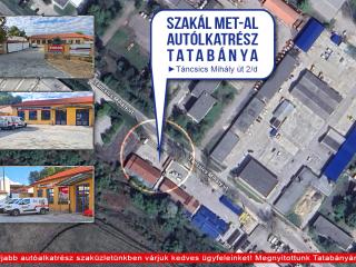 Újabb autóalkatrész szaküzletünk: Tatabánya