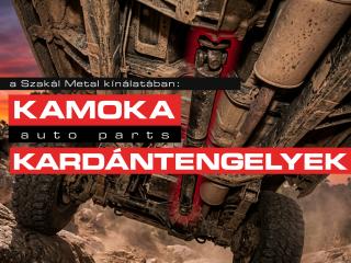 Kardántengelyek a kínálatunkban