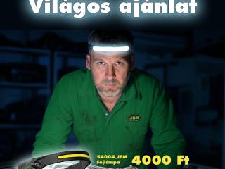 JBM fejlámpa akció