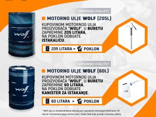 POKLON UZ WOLF ULJE